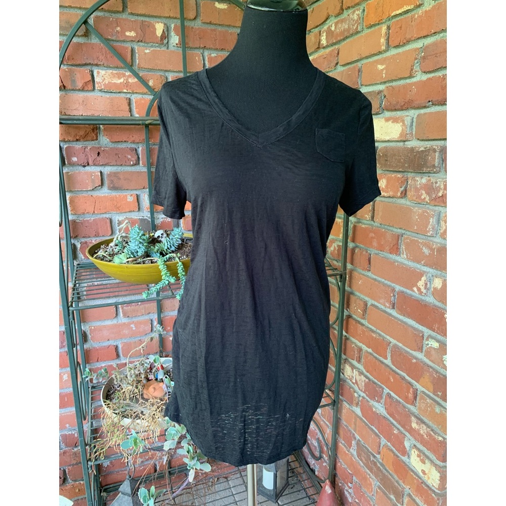 Liz Lange Maternity Sheer Black (Medium)